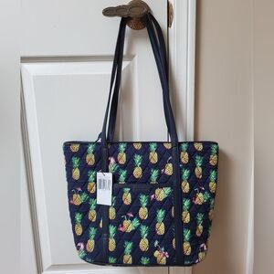 Vera Bradley Small Trimmed Tote in Retired Toucan Party Print, New With Tags